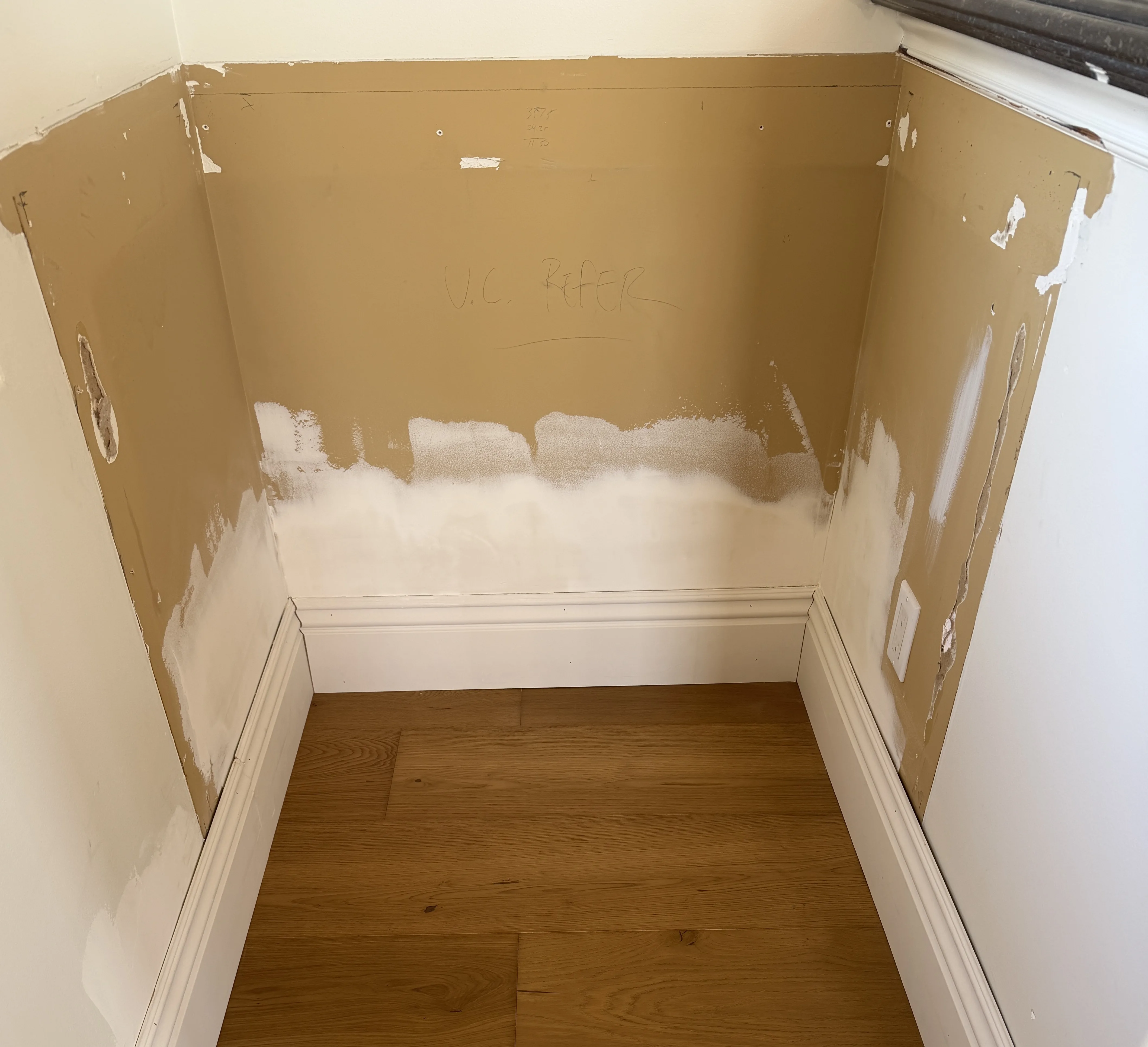 After baseboard mold remediation Orange County CA