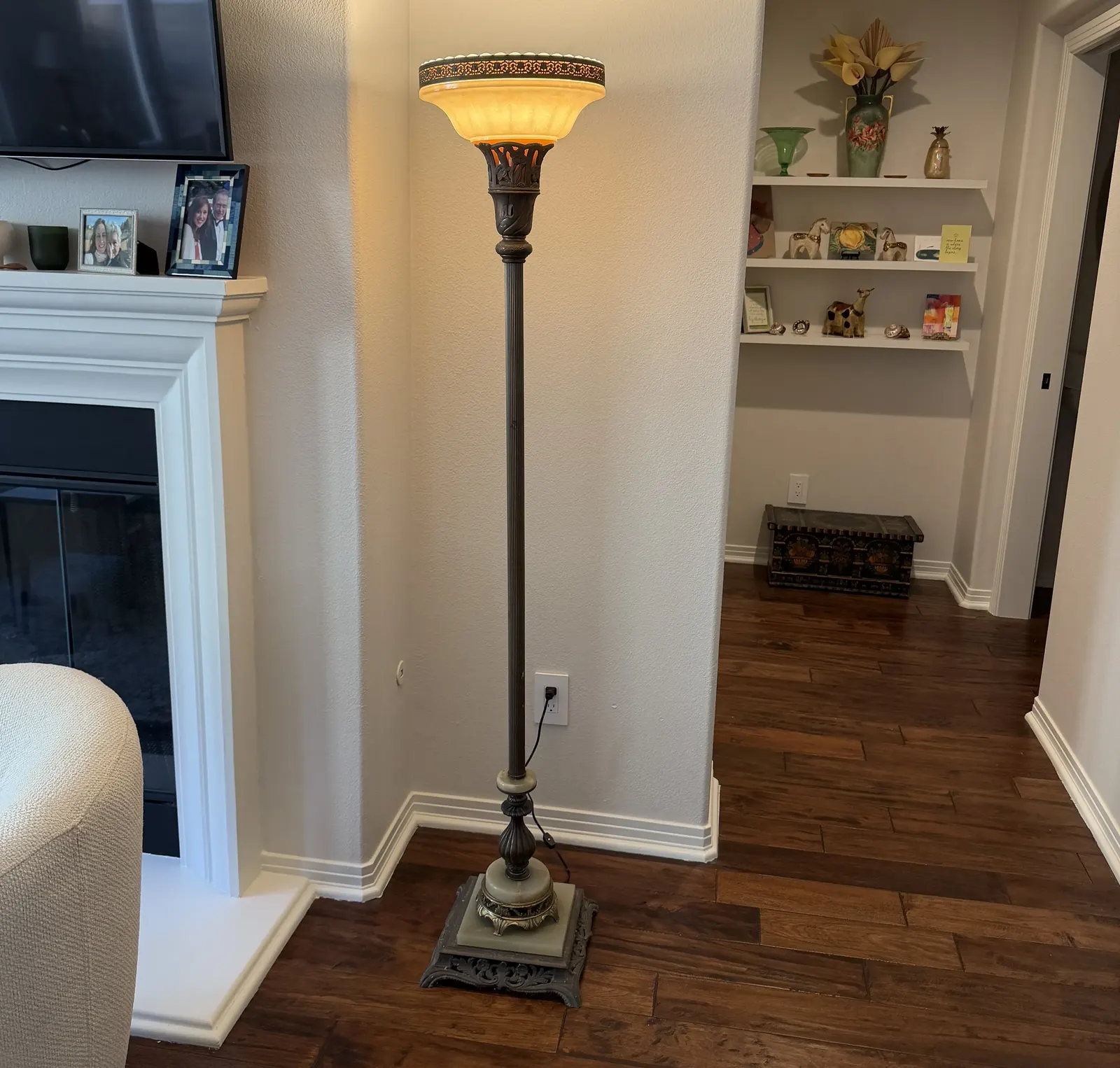 Antique lamp repair and rewire Orange County California