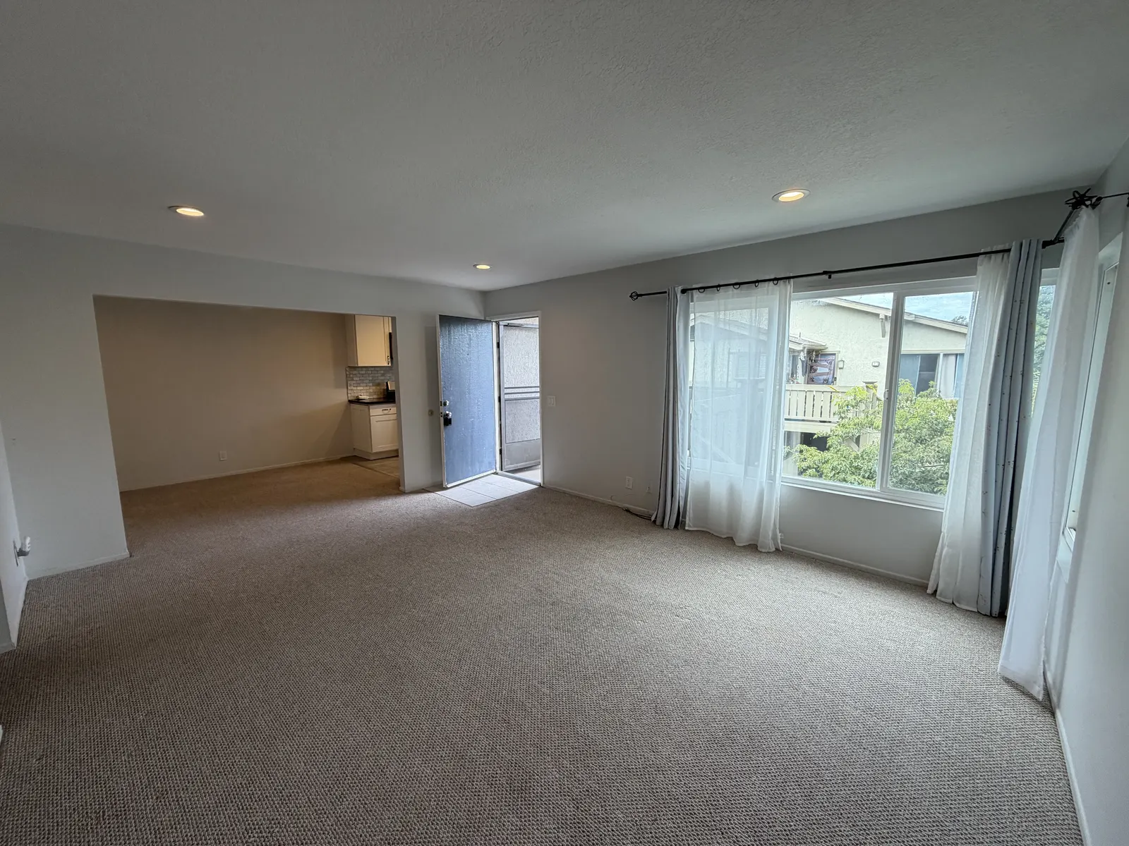 Before interior painting living room Orange County CA