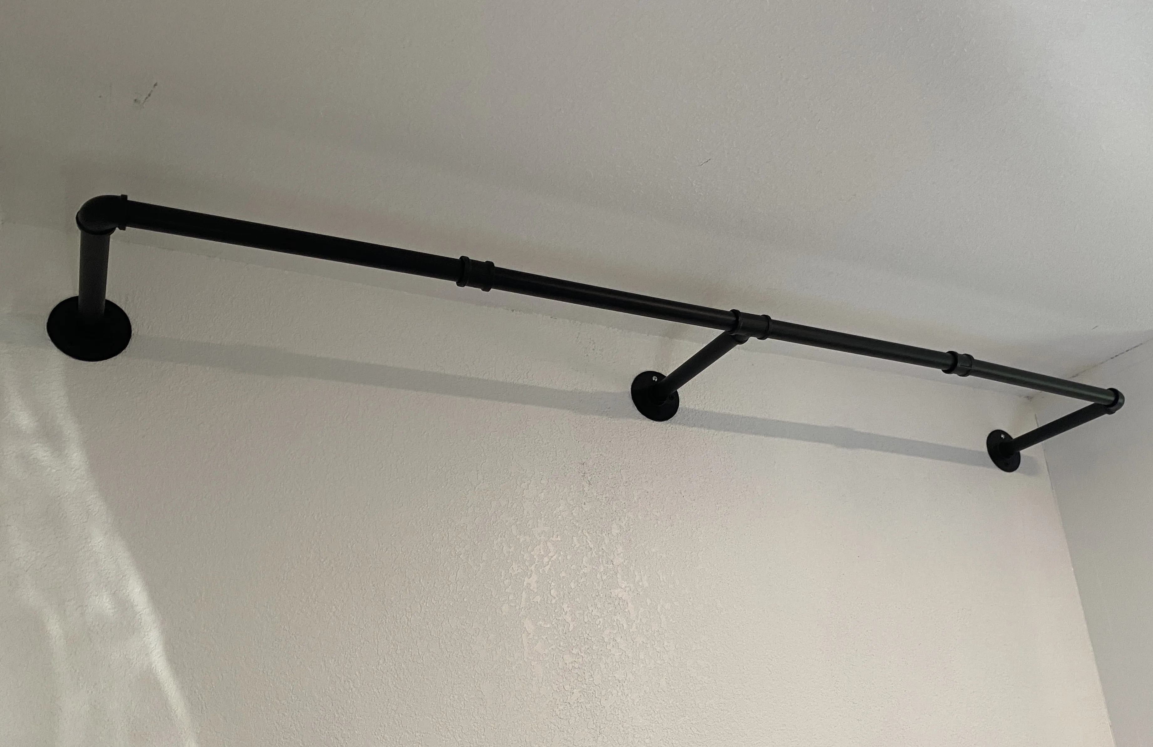 Wall mounted clothes rack installation Orange County CA