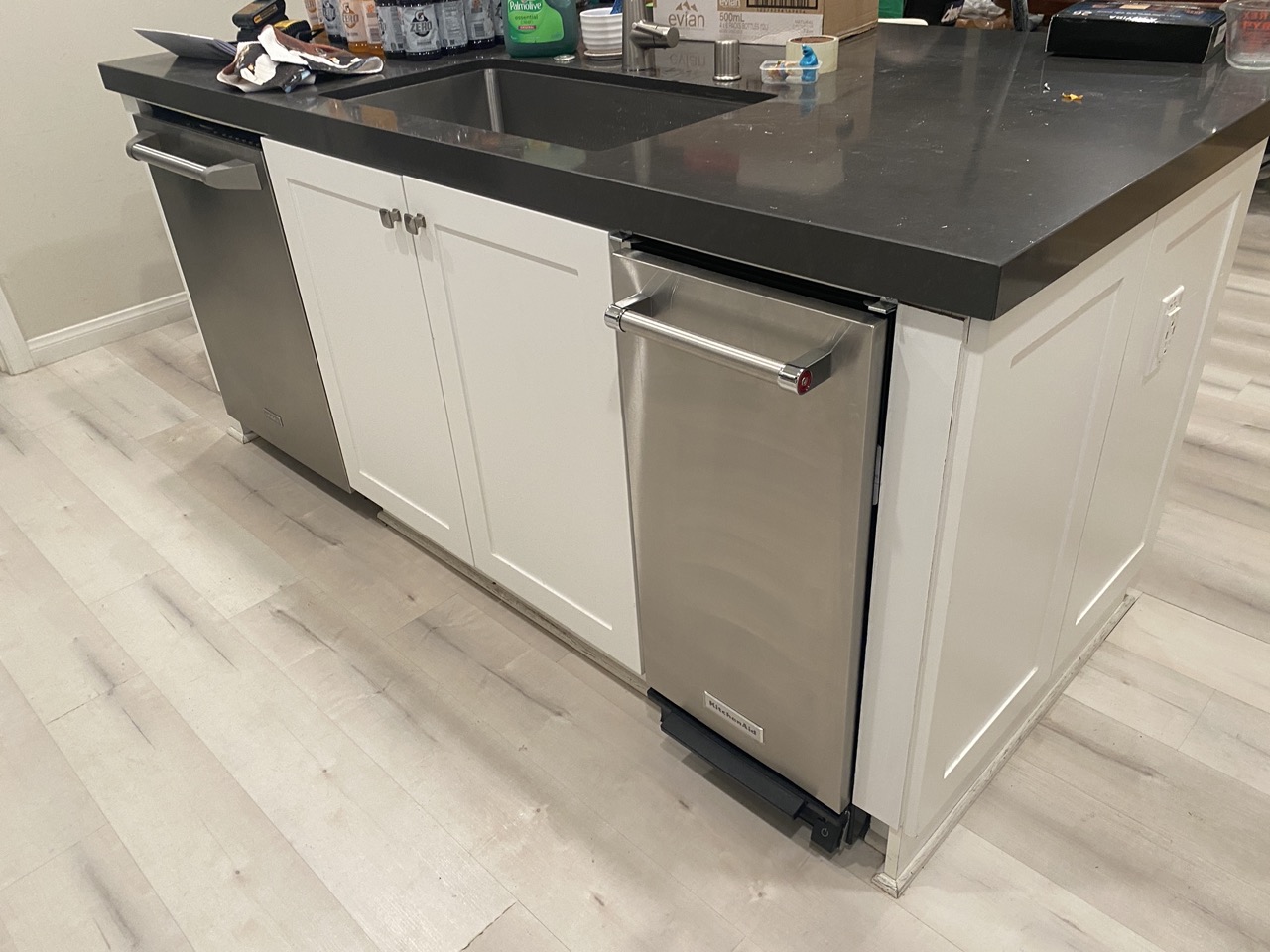 After trash compactor installation Orange County CA