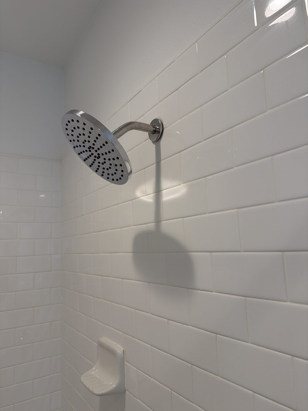 Shower head installation